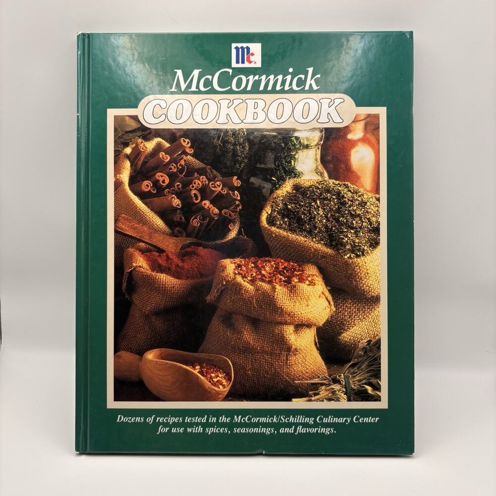 Vintage McCormick Cookbook Hardcover Published 1991